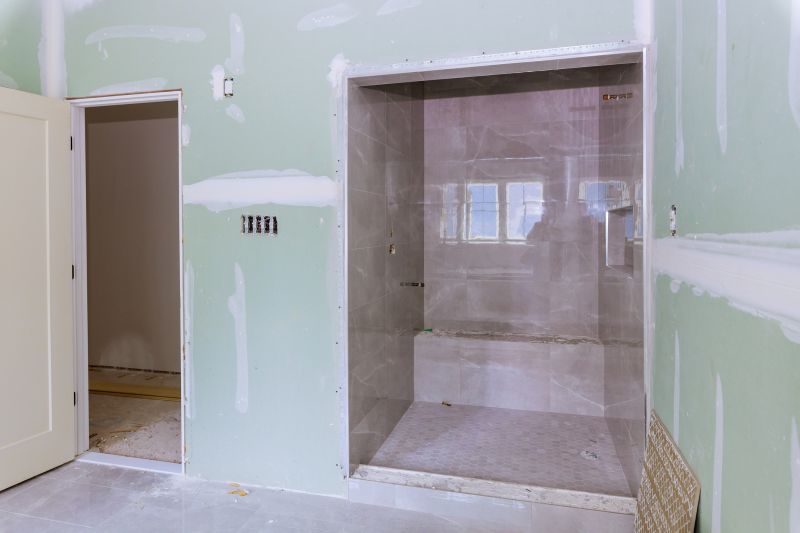 Feature Wall with Textured Tiles